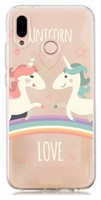 Zadní silikonový kryt na Huawei Nova 3 Unicorn Love